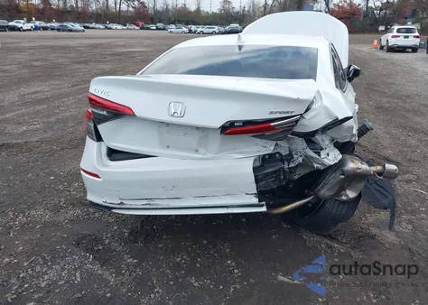 2023 Honda Civic Sport from USA, damaged, VIN 2HGFE2F51PH558876